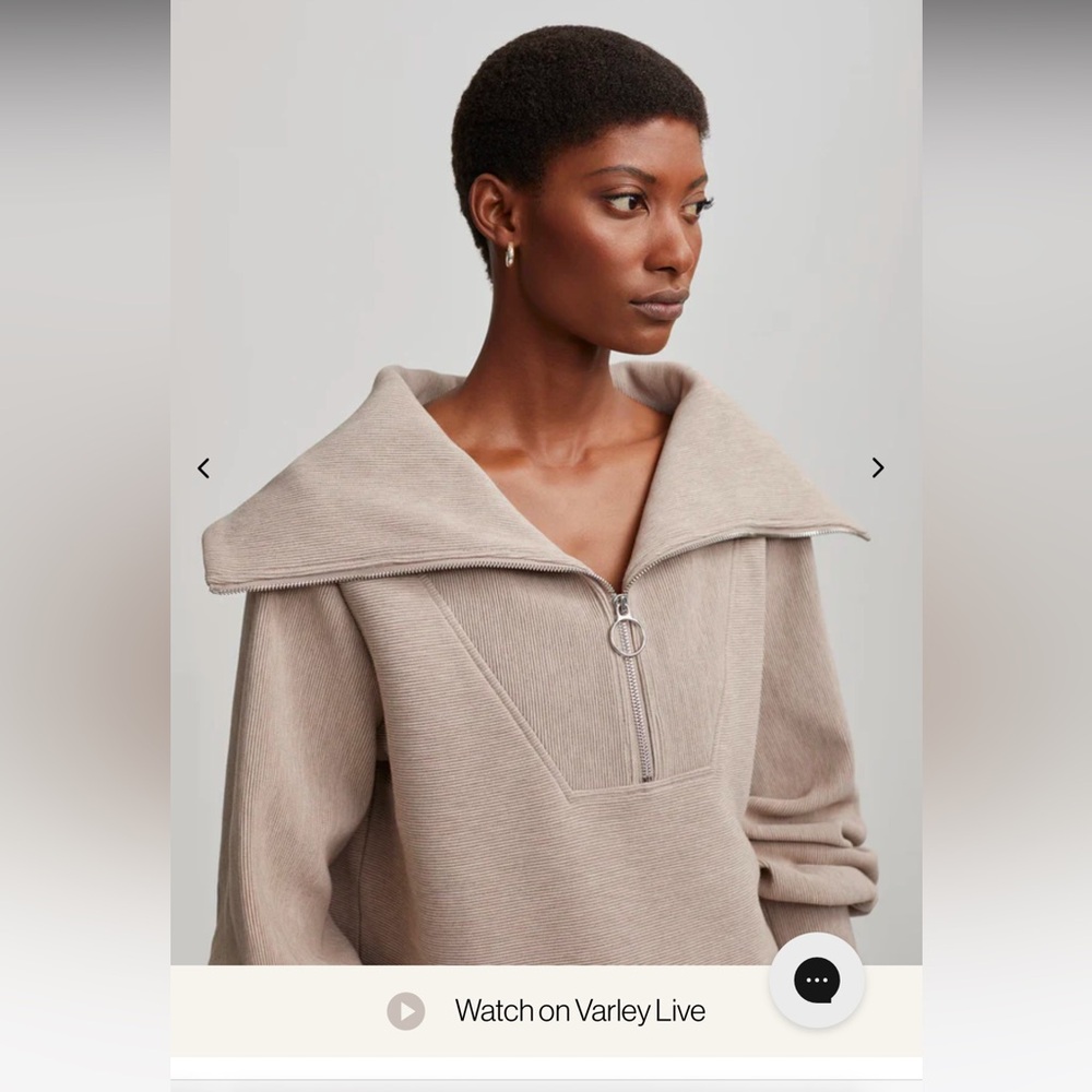 Varley Vines quarter zip